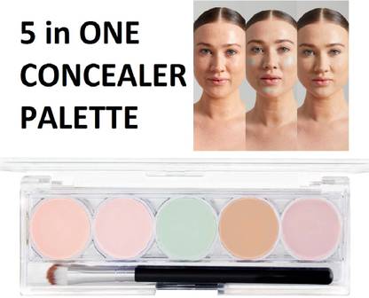 WOONGMI 5 In 1 Multi-Use Correcting Concealer Palette For women Concealer