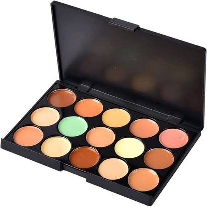 cismoline Waterproof Highlighter Contour Makeup Concealer Palette 15 Color Concealer
