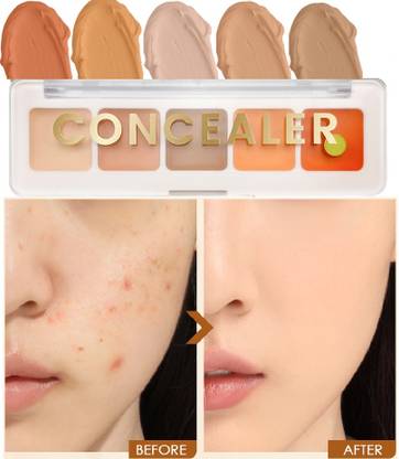 YAWI 5 Contour Concealer Colour Corrector Foundation Concealer