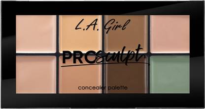 L.A. Girl Pro Sculpt Concealer Palette Light Weight Multi-purpose Full Coverage Matte Look Concealer