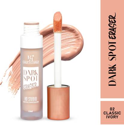 Half N Half Dark Sport Eraser HD Liquid Concealer Creamy Texture High Coverage Light Weight Concealer