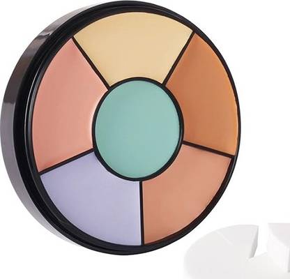 wryak Concealer-Palette, 6-in-1 Contour and Correct Makeup Kit, For All Skin Type Concealer