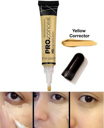 Herrlich NEW MAKEUP BEST YELLOW CONCEALER MATTE FINISH WATERPROOF FORMULA Concealer