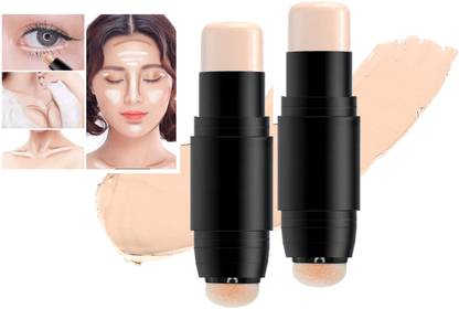 REIMICHI Foundation Concealer Stick with Puff Sponge Concealer