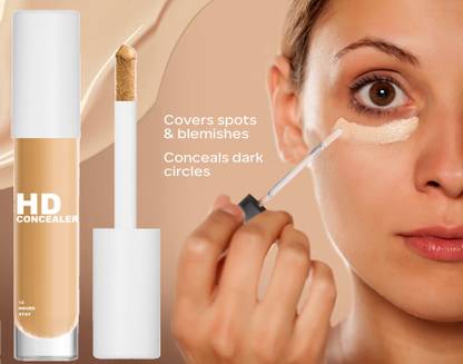 Sheny Waterproof liquid concealer Natural Beige Concealer , matte look (pack of-1) Concealer