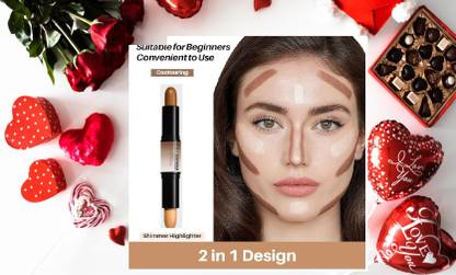 NADJA Perfect Highlighter And Concealer Contour Stick Concealer