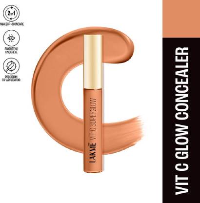 Lakmé Makeup+Skincare Vit C Superglow Concealer 30 Cinnamon Concealer