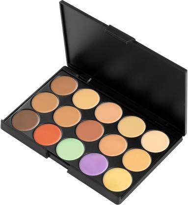 MYEONG 15 Color Full Coverage Concealer Foundation Palette Concealer