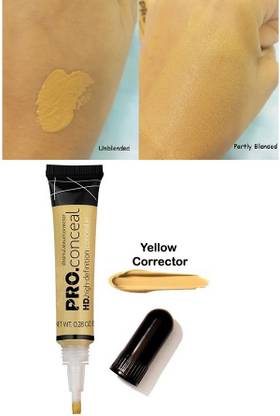 Herrlich MAKEUP BEST YELLOW CONCEALER MATTE FINISH WATERPROOF FORMULA Concealer