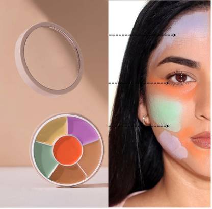 THTC Makeup Contour Face Contouring & Concealer Cream Palette Concealer