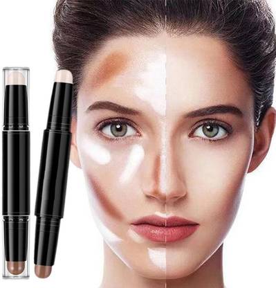 Wonholli 2 In 1 Concealer And Highlighter Stick For Face Makeup Concealer