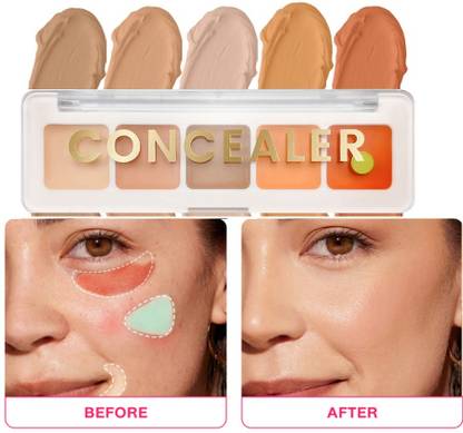 GABBU Professional Long-Wearing Full Coverage Makeup for Under Eye Dark Circles Concealer