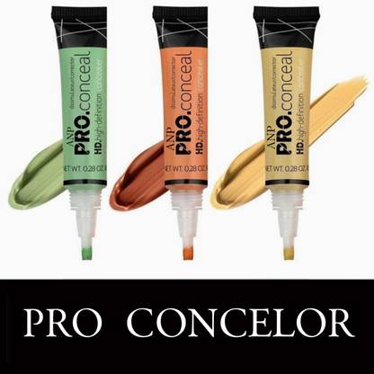 ANP Pro HD Conceal Corrector Concealer 8Gm Pack Of 3 Concealer