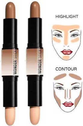 Yuency Dual face contour concealer highlighter face stick Concealer