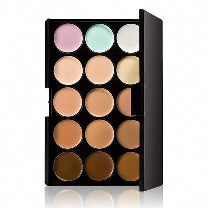 URBANUCANBE 15 Multi Shade Matte Finish Waterproof Contour Palette  Concealer