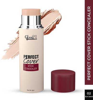 Glam21 Perfect Cover Stick Concealer Full Coverage Creamy Matte Texture Waterproof Concealer