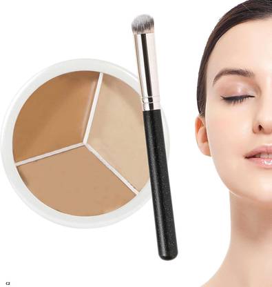 Morbee Concealer Contour Palette Brush,3 In 1 Color Correcting Highlight C2m Concealer