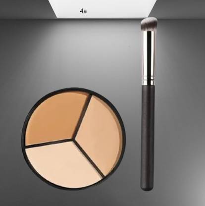 Morbee Concealer Contour Palette Brush,3 In 1 Color Correcting Highlight Concealer a4 Concealer