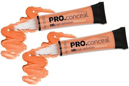THTC Matte Finish, Water Proof Color Corrector Peach Orange Pro  Concealer