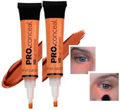 tanvi27 Pro Conceal High Definition Concealer Orange Corrector Combo Concealer