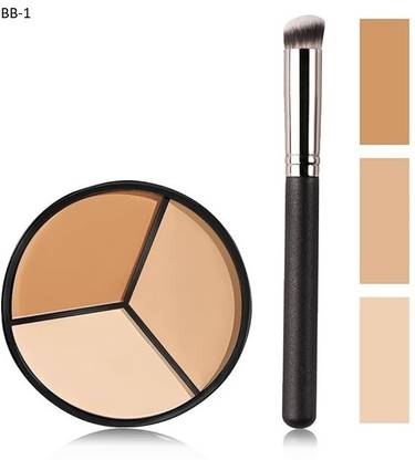 NKB Matte Look Concealer 3 in 1 With Brush Concealer