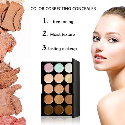 NADJA New 15 Color Ultra Contour Kit-Face Contouring And Highlighter Palette Concealer