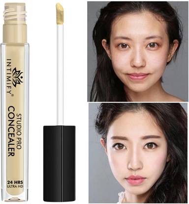 INTIMIFY Pro Liquid Concealer, 24 Hrs Full Coverage For Women 8ml Concealer