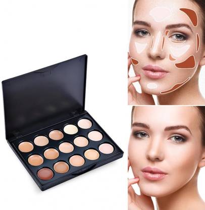 SEUNG Concealer Makeup Base Palette, full coverage conceal 15 shades Concealer