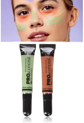 AMOSFIA BEST ORANGE & GREEN COLOR CORRECTOR CONCEALER BEST FOR MAKEUP Concealer