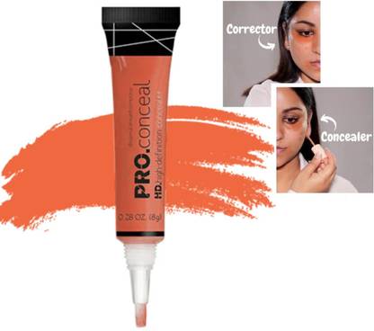 BLUEMERMAID PROFESSIONAL ORANGE COLOR CORRECTOR FOR DARK SPOTS CONCEALER Concealer