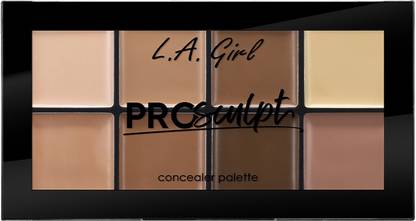 L.A. Girl Pro Sculpt Concealer Palette Medium Multi-purpose Full Coverage Matte Look Concealer