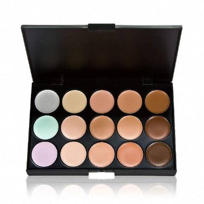 MR. HUDA 15 Shades Ultra Base Concealer Palette Multi-Purpose Color Corrector Concealer