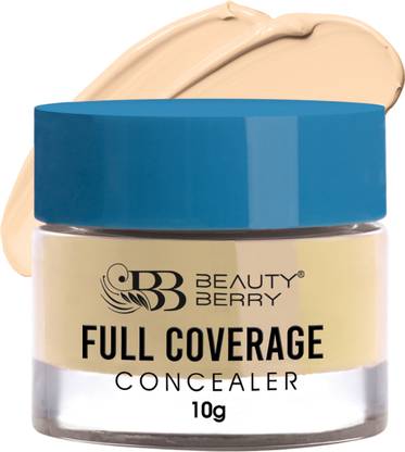 Beauty Berry Full Coverage Concealer Long Lasting & Waterproof Infused with Jojoba Seed Oil Concealer