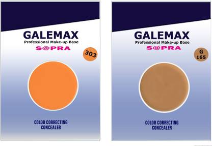 GALEMAX Full Coverage professional makeup base Concealer Cream Waterproof Matte Finish Concealer