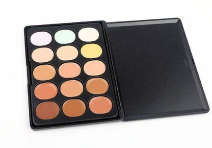 MR. HUDA Semi-Matte Finish 15 Colors Contour Face Cream Makeup Concealer Palette Concealer