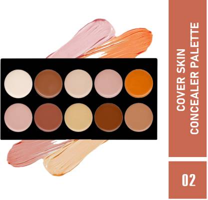 MATTLOOK Cover Skin Concealer Palette Colour Correcting Lightweight Waterproof Creamy-2 Concealer