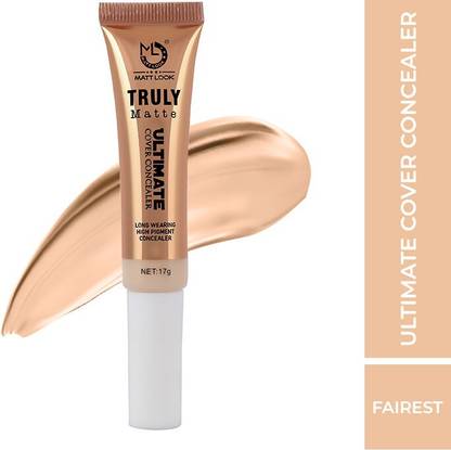 MATTLOOK Truly Matte Ultimate Cover Concealer, Longwearing & High Pigment  Concealer