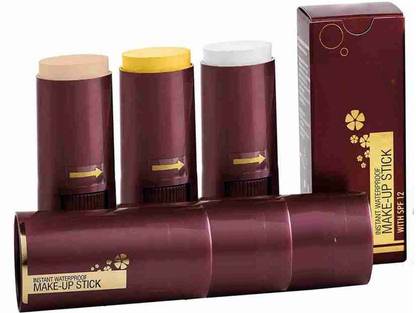 THTC Lightweight, Full Coverage Perfect Match Multi Shades Pan stick Foundation Concealer