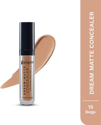 Pilgrim Full Coverage Concealer Crease Resistance & Lightweight with Matte Finish Concealer