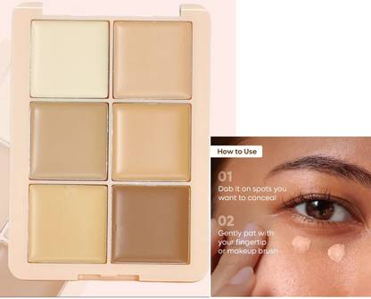 Neycare multi color concealer palette long lasting waterproof matte finish Concealer
