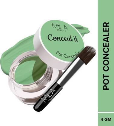 MILA BEAUTÉ Conceal It Pot Concealer With SPF 15 & Vitamin-E Light Weight Full Coverage Concealer