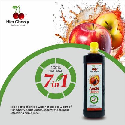 Him cherry natural apple juice concentrated