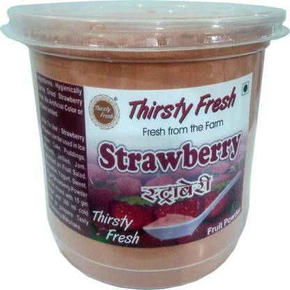 Thirsty Fresh Strawberry Powder – Ready To Use For Cake Ice Cream Shake