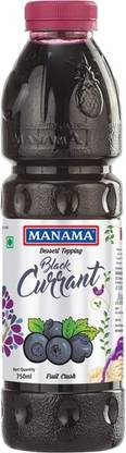 MANAMA Black Currant Crush for Ice Creams and Shakes