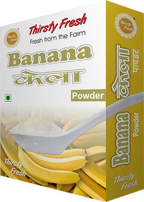 Thirsty Fresh Banana Powder – Ready to Use for Cake Ice Cream Shake