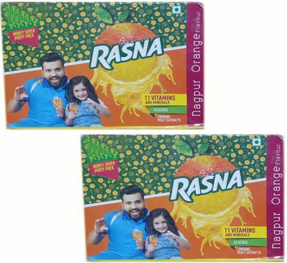 Rasna ORANGE PACK OF 2
