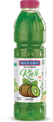MANAMA Kiwi Fruit Crush for Toppings on Desserts like Ice-cream, Cakes and Shakes