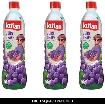 Kissan Juicy Grape Squash