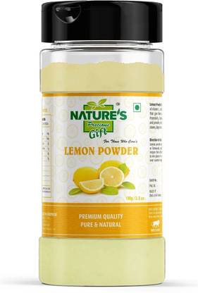 nature's gift Lemon Powder - 100g / 3.5 Oz Spice Jar