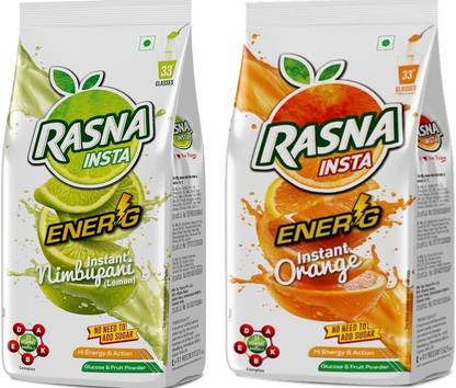 Rasna Instant Lemon & Orange Flavour
